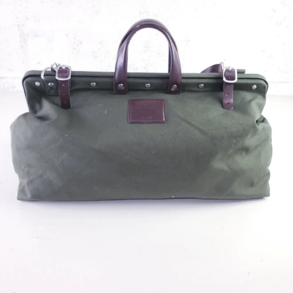 Line Of Trade Canvas Weekender Bag Olive Green Large‎ Travel Laptop Bag